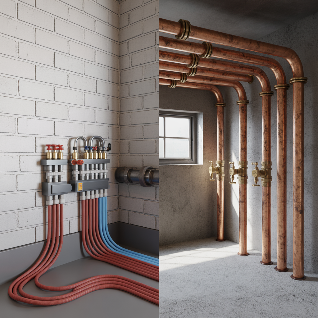 pex eller kopparror jamforelse av kostnad och livslangd