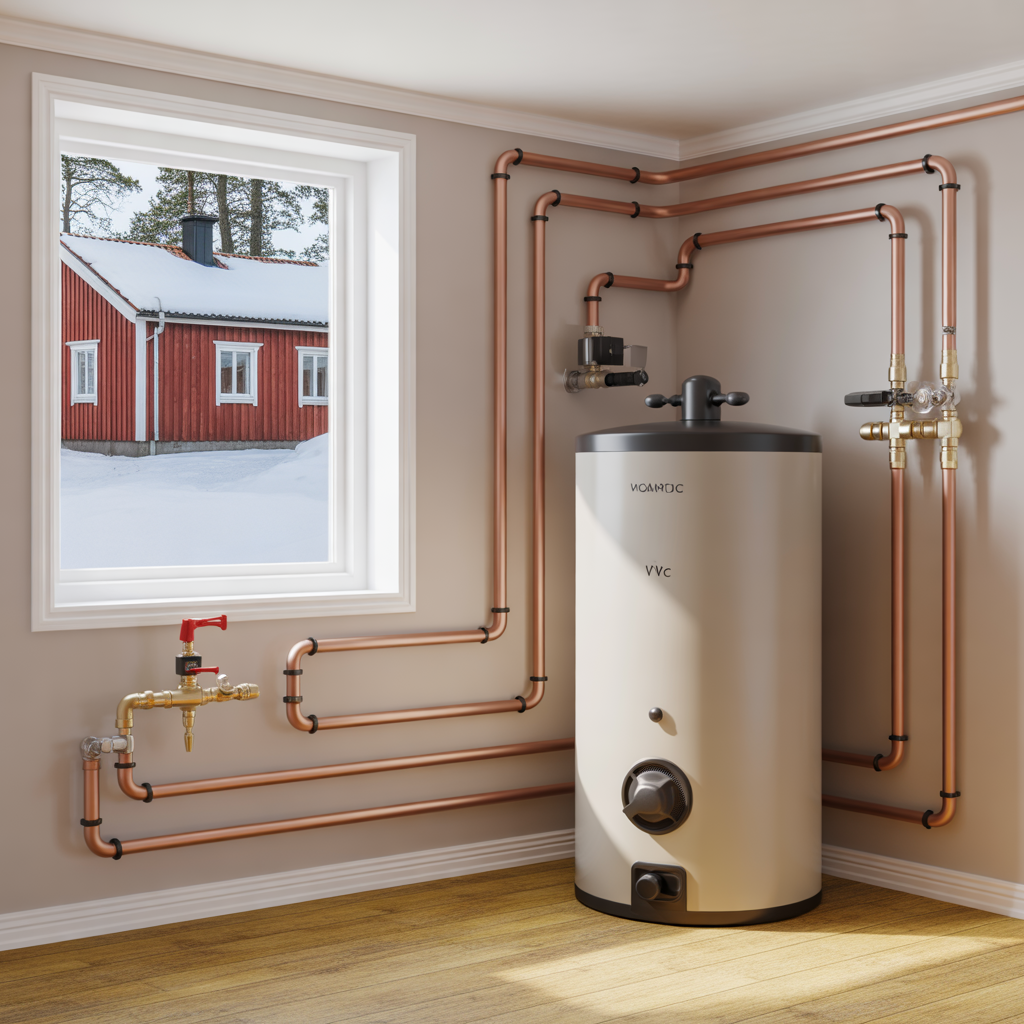 varmvattencirkulation vvc i villa fordelar krav och kostnad