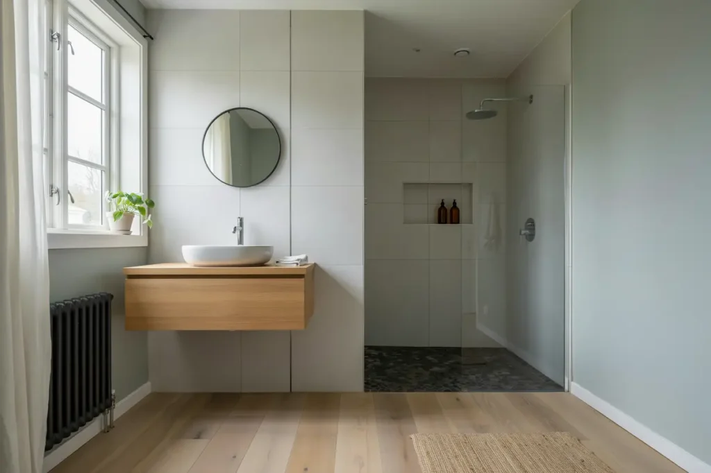 omdragning av vatten och avlopp vid badrumsrenovering i onsala kungsbacka